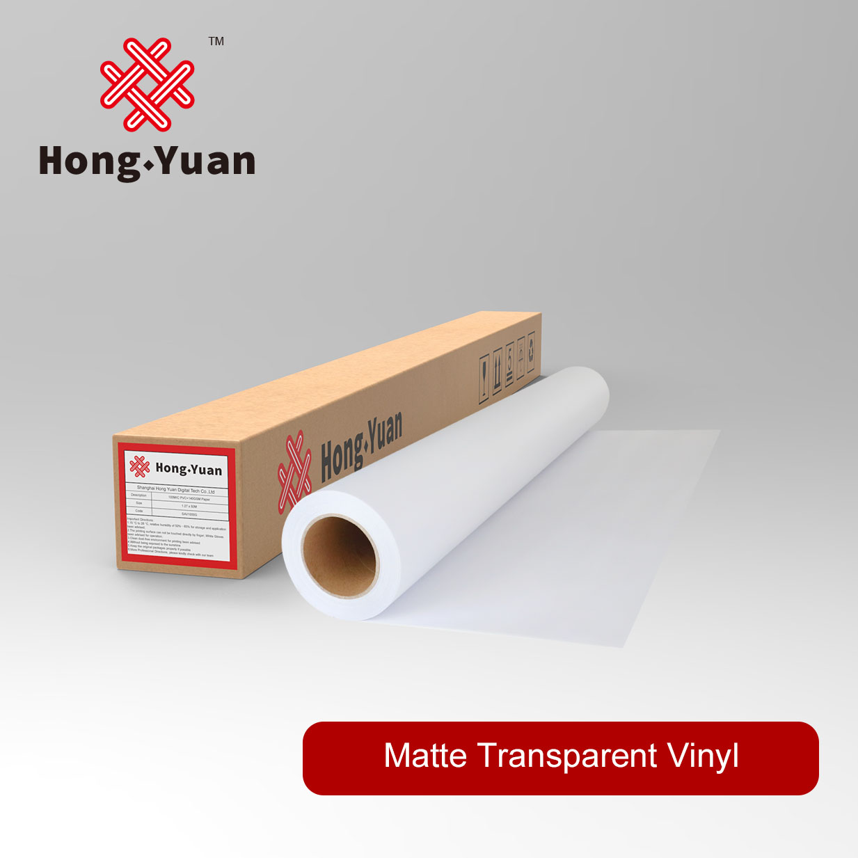 Matte Transparent Vinyl TAV1000M