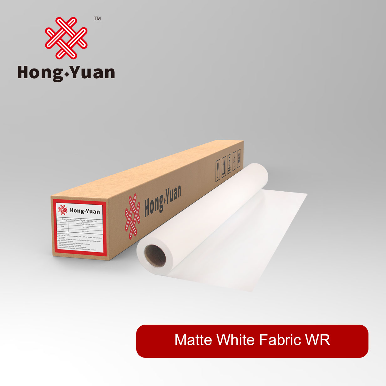 Matte White Fabric WR WPF120M