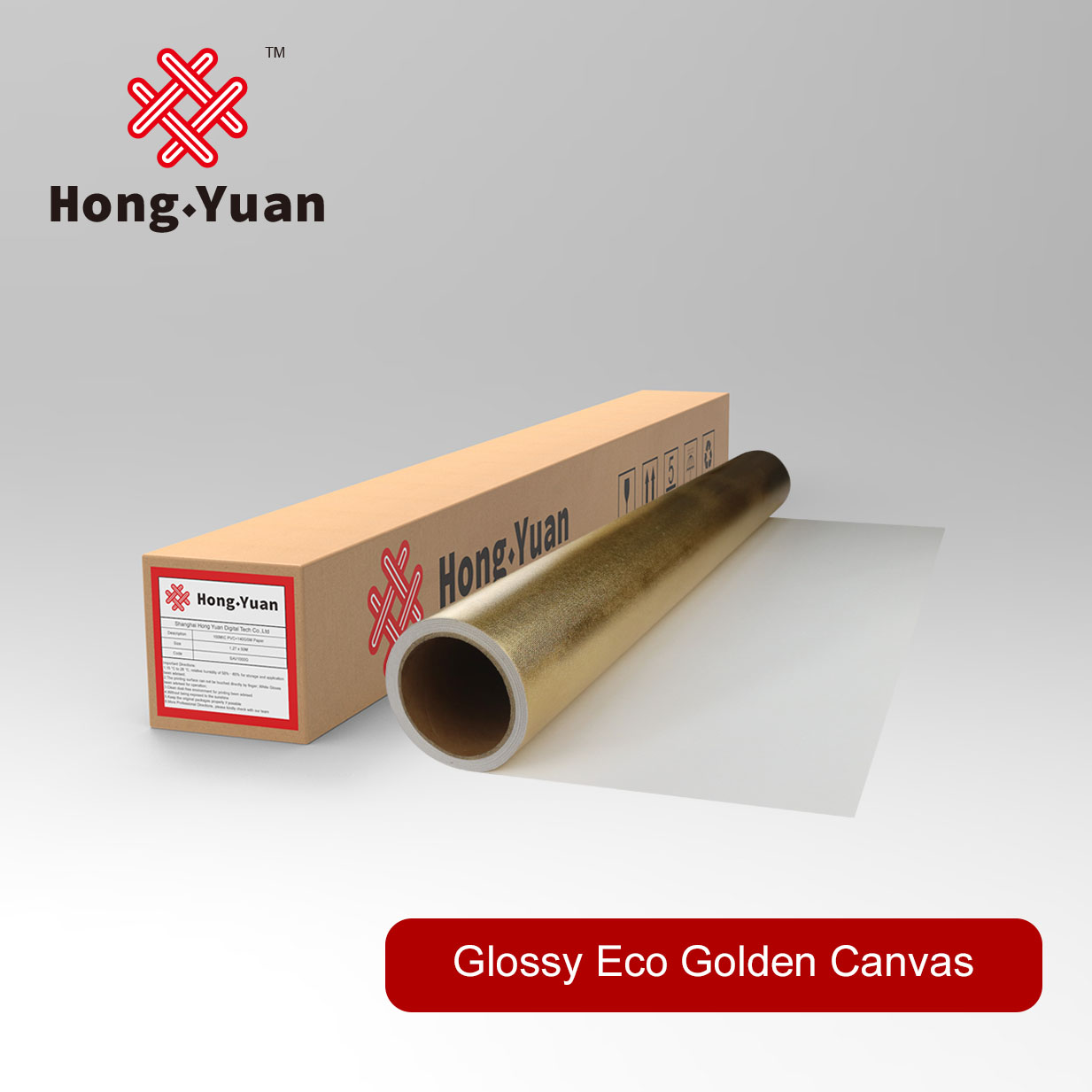 Glossy Eco Golden Canvas-EJF300G