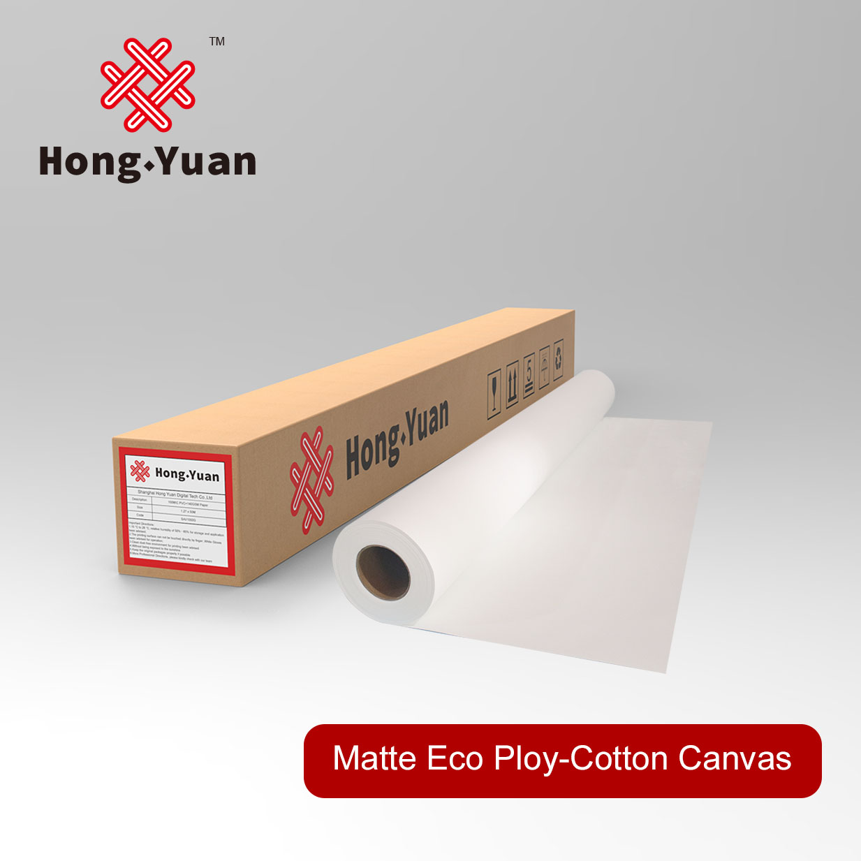 Matte Eco Poly-Cotton Canvas-EHC330M